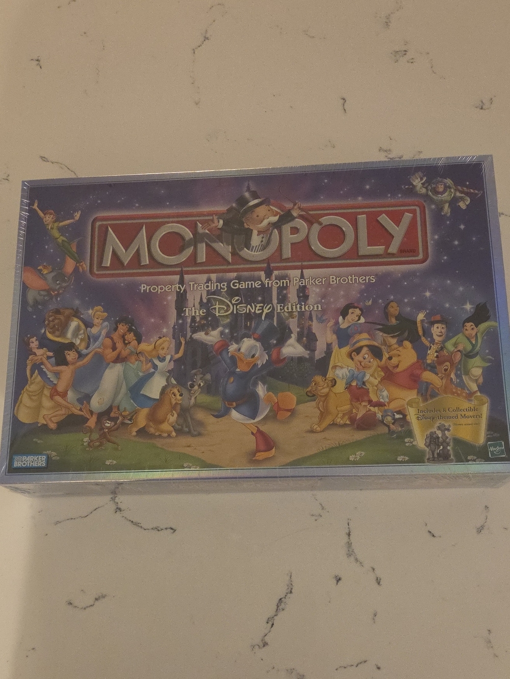 Disney Monopoly 2001 Board Game - New In Box